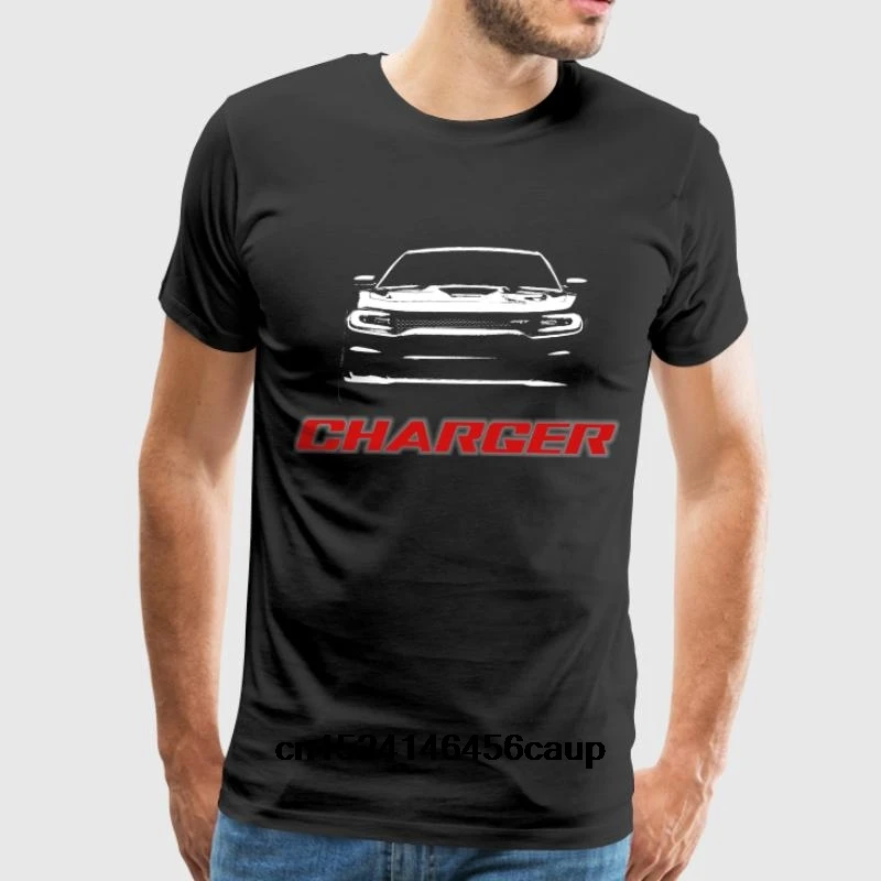 

100% Cotton O-neck Custom Printed Men T shirt Dodge Charger Shirt Women T-Shirt