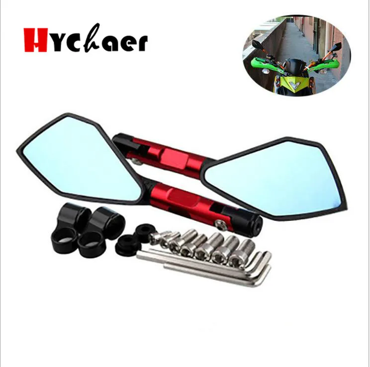 

Universal Aluminum Motorcycle Rearview Side mirror for TOMOK Yamaha BMW Honda Suzuki Ducati Kawasaki KTM Hyosung benelli