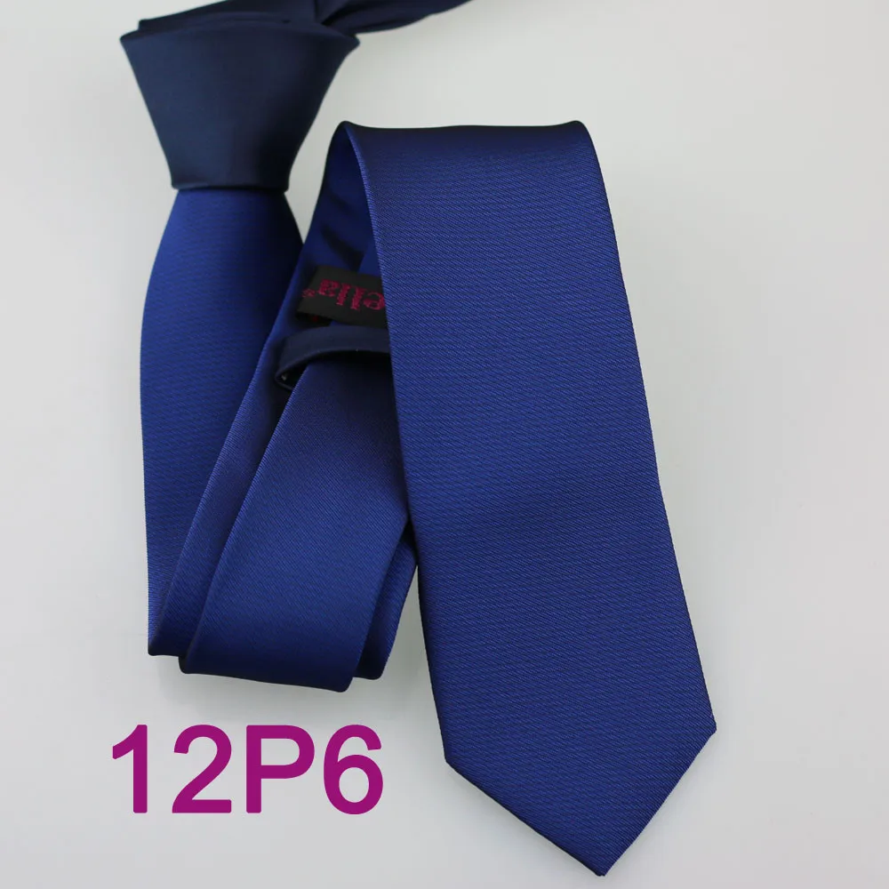 Yibei Coachella Галстуки, мужской узкий галстук, темно-синий галстук с узлом, контрастный Королевский синий двухтонный галстук, тканый тонкий узкий галстук, модный галстук