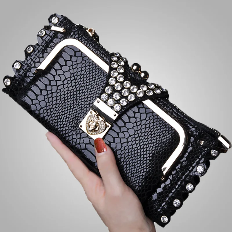 

2019 party bags women new luxury leather evening hand bag lady shoulder banquet clutches fashion female clutches bag