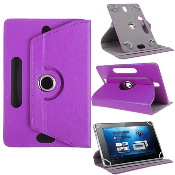 

Free Shipping 200pcs/lot Top Quality 360 Degree Rotating Caver Case for Universal Tablet Case 8 inch Cover Universal 8inch Case