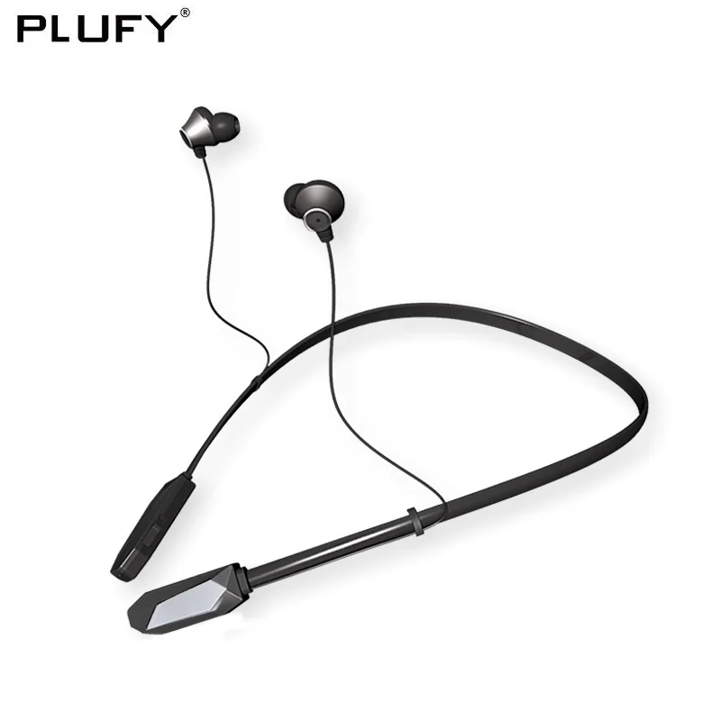 

PLUFY Sports Bluetooth Headset Waterproof Swimming Neckband Wireless Music Headphones with Mic Earphones Auriculares Inalambrico