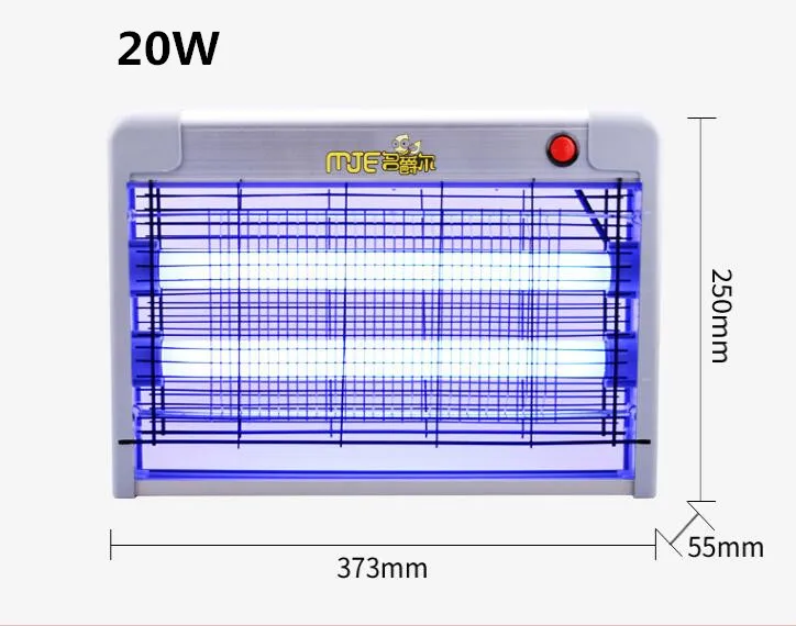 Эффективная Электронная ловушка для насекомых Buzz UV лампа для насекомых Zapper комары от мотыльков, мух для усов ОСА Жук вредитель 20 Вт для помещений - Мощность в ваттах: A set of 20W