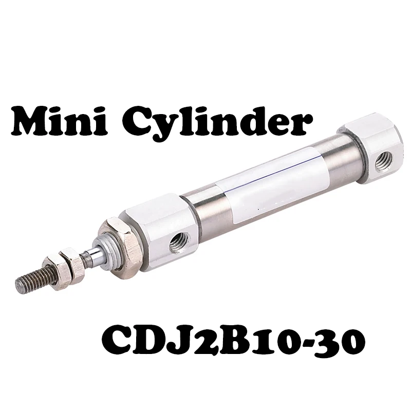

CDJ2B10-30 10mm Bore 30m Stroke Mini Pneumatic Air Cylinders CDJ2B series 1pc SMC Type Cylinder CDJ2B10-30