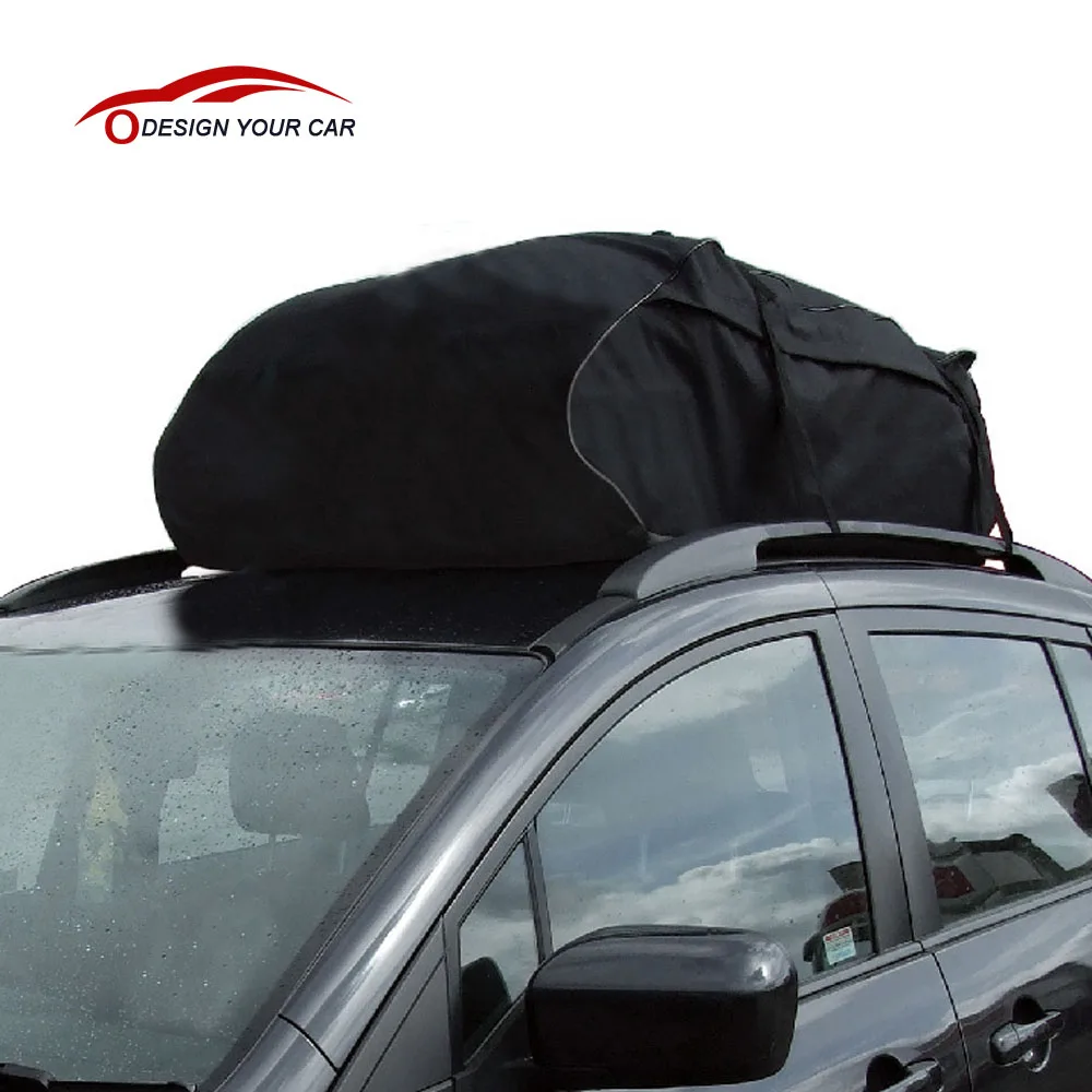 Us 39 96 42 Off Universal Car Roof Top Bag Rack Cargo Carrier Luggage Storage Travel Waterproof Touring Suv Van In Racks Bo From