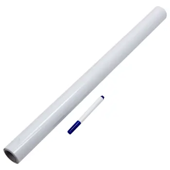 

Peel and Stick Whiteboard PVC Chalkboard Wall Sticker Free Marker Pen 45cmx200cm/piece Great for Kids Room B17