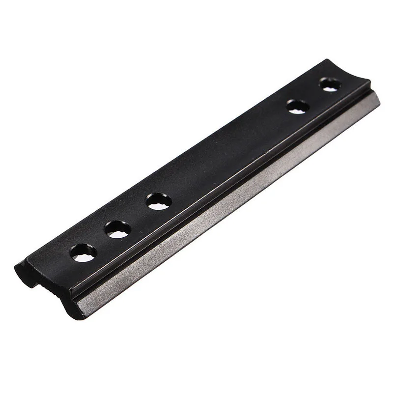 Picatinny 20mm الذيل السنونو ويفر السكك الحديدية جبل 100mm نطاق قاعدة تثبيت محول تحويل بندقية مصباح يدوي البصر بالليزر فيستا P2