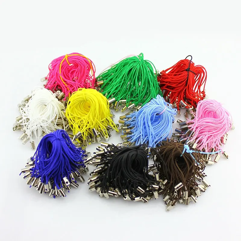 

800pcs cell phone lariat lanyard straps mixed colors without lobster clasps bulk wholesales
