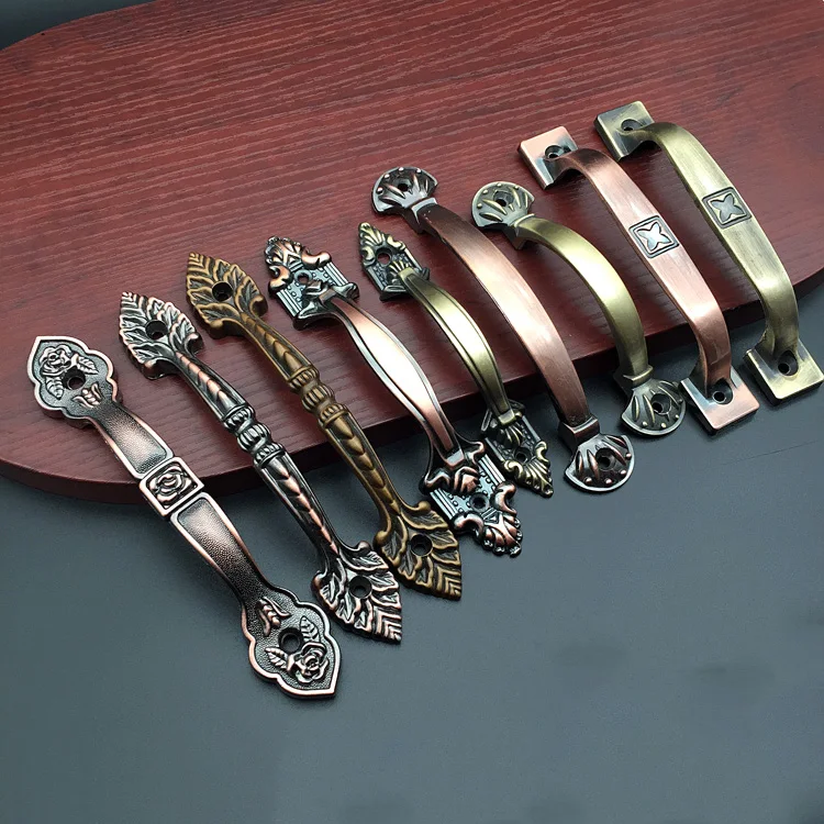 

Door Handles Vintage Cabinet Handle For Furniture Cabinet Knobs and Handles For Drawer Door Handle Bronze Furniture Hardware