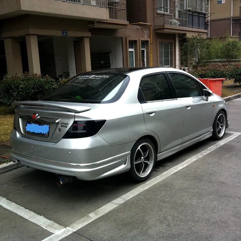 

For Honda Fit Jazz 2004 2005 2006 2007 Rear Spoiler High Quality ABS Material Primer Color Car Tail Wing Decoration