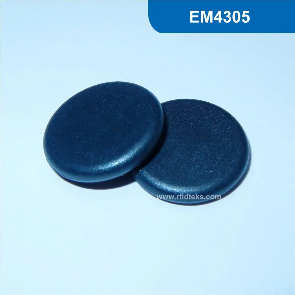 

Dia 18mm RFID Laundry Tags, RFID High Temperature Electronic Tags, EM4305 Chip Free Shipping