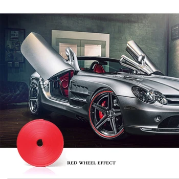 

Car-Styling Car Wheel Hub Tire Protector Sticker For Audi A3 A4 B6 B8 B7 B5 A6 C5 C6 Q5 A5 Q7 TT A1 S3 S4 S5 S6 Fiat 500 Punto