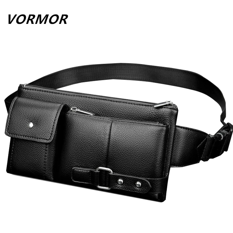 VORMOR جلد الخصر حزم حزمة مراوح حقيبة بحزام الهاتف حقيبة كيس السفر الخصر حزمة الذكور الصغيرة الخصر حقيبة جلدية الحقيبة VORMOR جلد الخصر حزم حزمة مراوح حقيبة بحزام الهاتف حقيبة كيس السفر الخصر حزمة الذكور الصغيرة الخصر حقيبة جلدية الحقيبة
