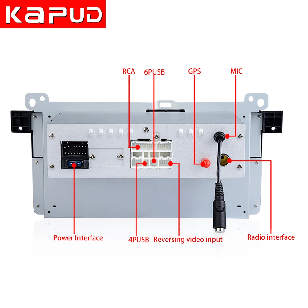 Cheap Kapud  Original Car Multimedia Player 8.8 No DVD Stereo System GPS  Wifi BT SWC Quad Core for BMW E46/M3/Rover 75/MG ZT/3 Series 1