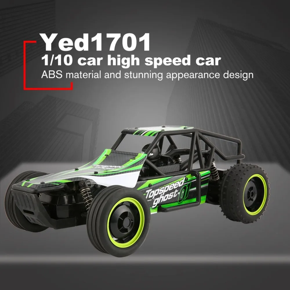

YED 1701 1/10 2.4G 23KM/h High Speed Remote Control Vehicle 4WD Off Road Electric Brushed Crawler RTR RC Car Christmas Gift