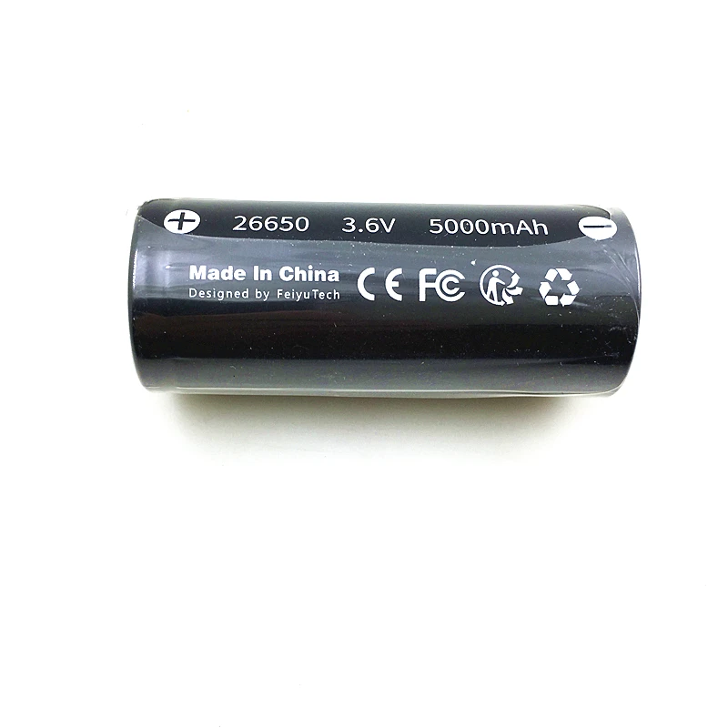 26650 5000mAh 3,6 V 18Wh Li-po аккумулятор для Feiyu G6(FY Feiyutech G6 батарея) карданный Запчасти Аксессуары