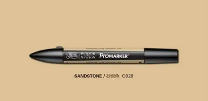 Winsor& Newton ProMarker двойной наконечник графический маркер-серый и черный - Цвет: Sandstone