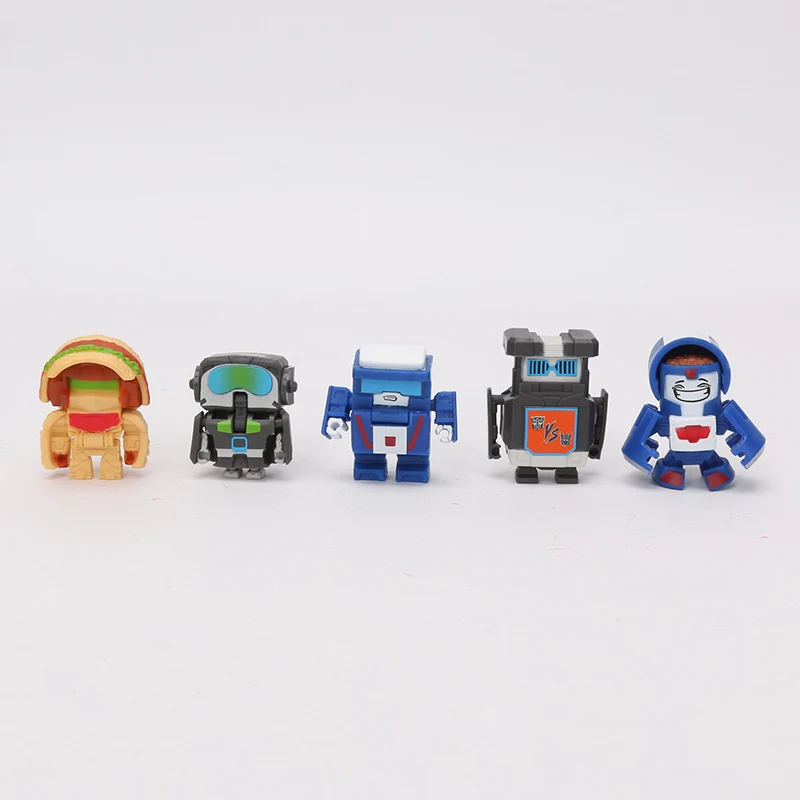 Эксклюзивный трансформаторы botbots игрушки серии 1 технаре команда сахара ударов Туалет войск, 5 шт в упаковке тайна 2-в-1 фигурка коллекционная игрушка