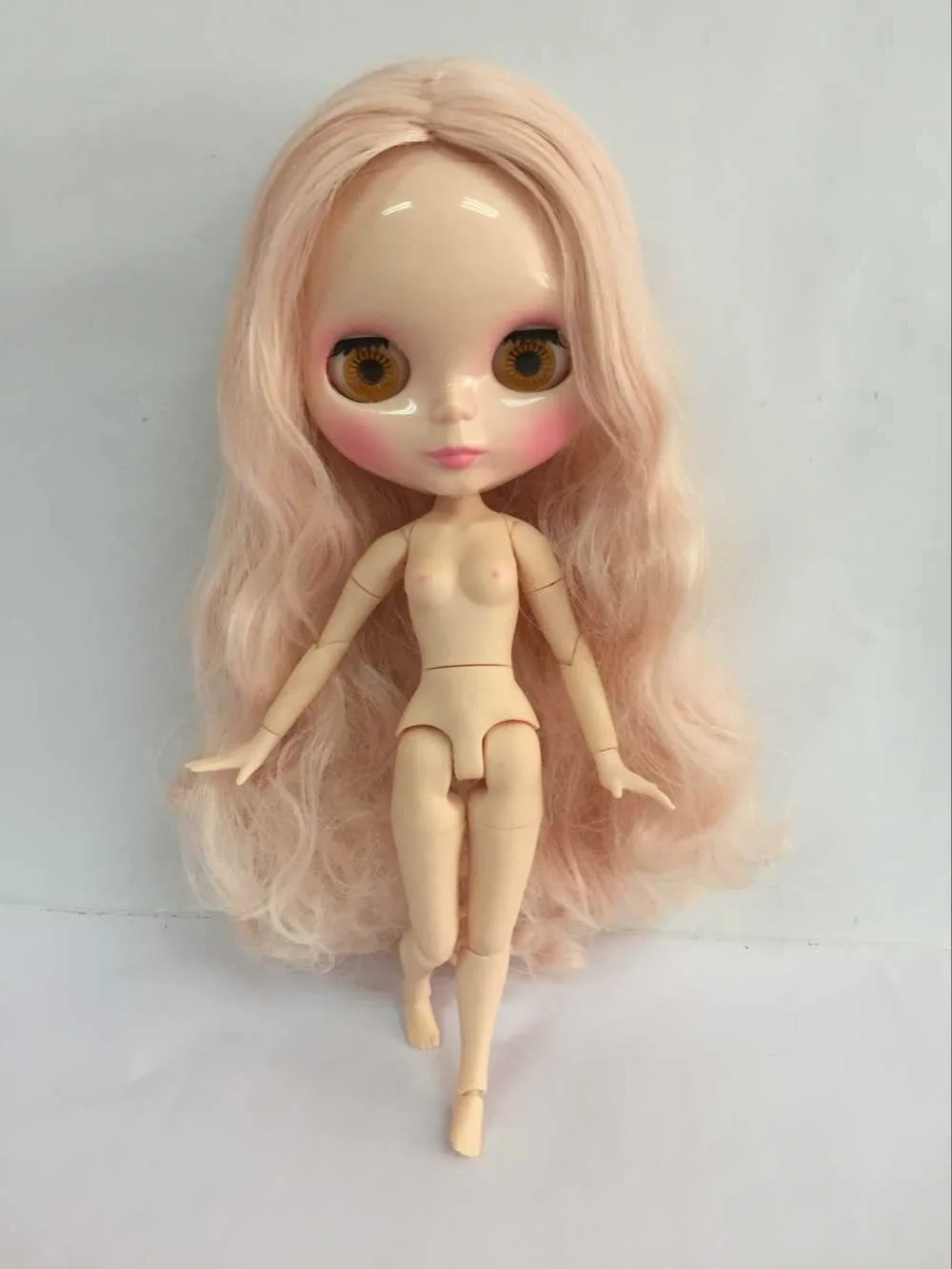 

Free shipping cost Nude blyth doll ,Factory doll ,Fashion doll Suitable For DIY Change BJD Toy For Girls 16101228