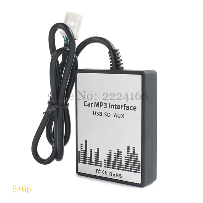 Lonleap USB SD AUX Автомобильный MP3 музыкальный плеер адаптер cd чейнджер для Toyota Lexus Scion