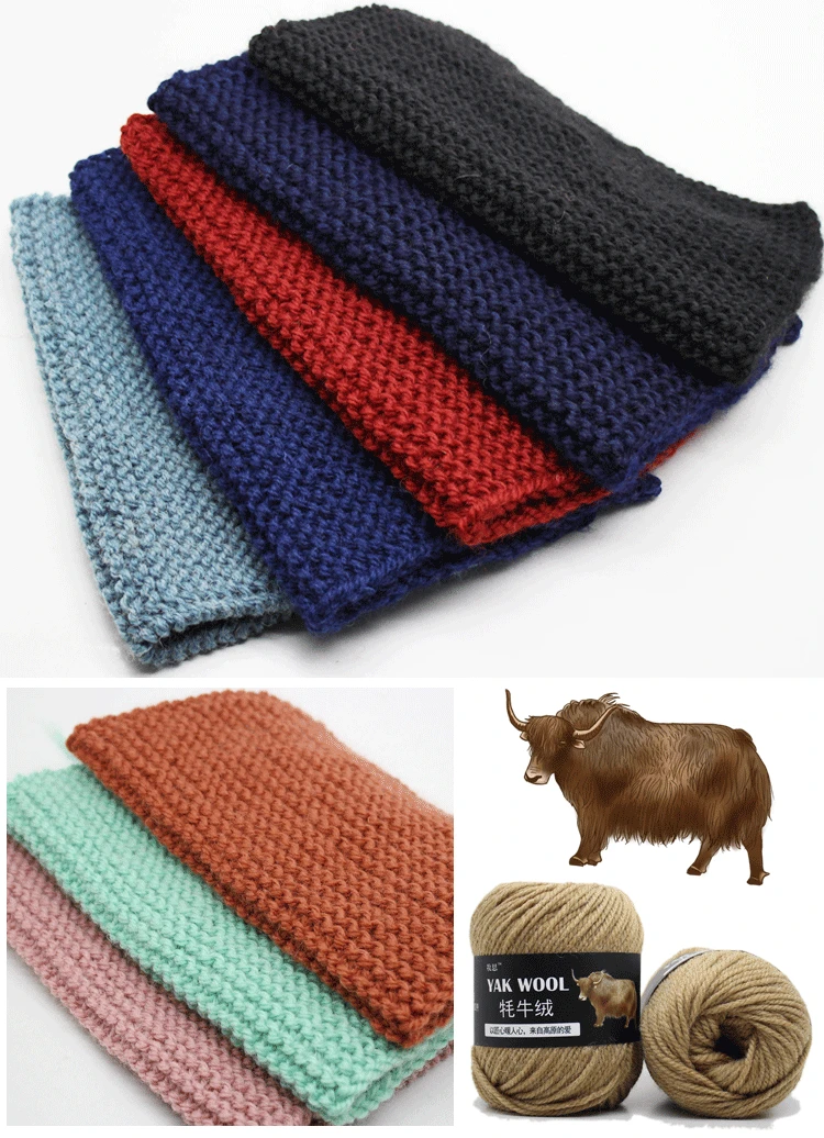 10 шариков = 1000 г цветная пряжа из шерсти яка DIY для вязания тонкой мягкой камвольной смешанной пряжи для ручного вязания свитера пряжа для шарфов