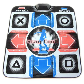 

USB RCA Non-Slip Dancing Step Dance Mat Pad for PC TV AV Video Game