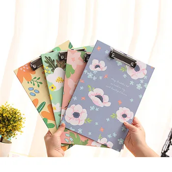 

A4 Folder Board Storage Document Paper Writing Pad School Supplies Gift for students or office worker A30