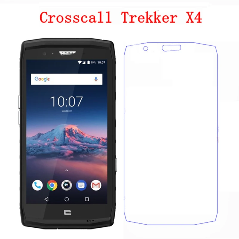 2 шт. Crosscall Trekker M1 Core закаленное стекло 9 H устойчивая к царапинам пленка для мобильного телефона Crosscall Trekker X3 X4 Защитная пленка для экрана - Цвет: For Trekker X4