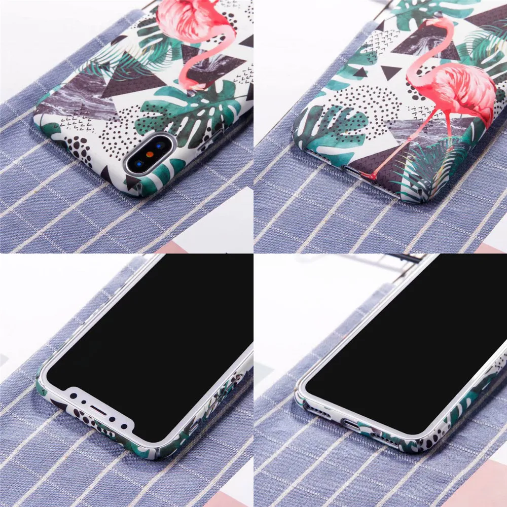 الصلب PC نمط جراب هاتف ل iphone X XS ماكس XR 8 7 زائد حالة غطاء الترا سليم البلاستيك قذيفة ل iphone X 7 8 6 6 S زائد حالة