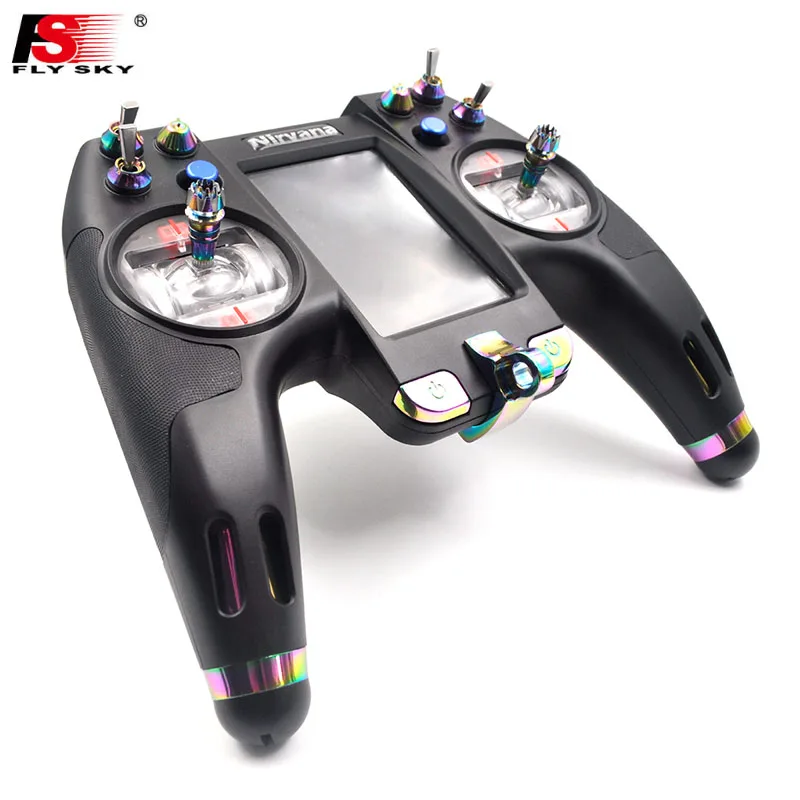 Flysky FS NV14 2 4G 14CH Nirvana передатчик с iA8X приемник 3 5 дюймов Дисплей открытым исходным