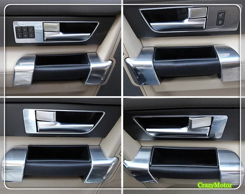 

Car interior door handle Storage Box glove Container case For Land Rover Discovery 4 2010-2016 Auto accessories Car organizer