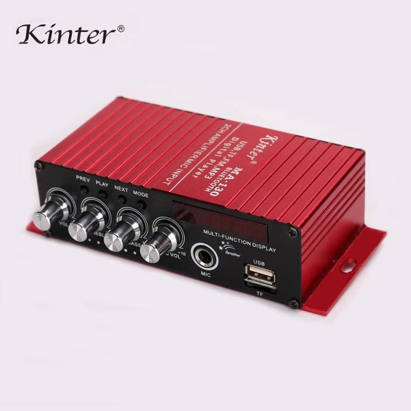 Kinter MA 130 DC12V 2CH 2*20W Bluetooth Mini Hi Fi AMP