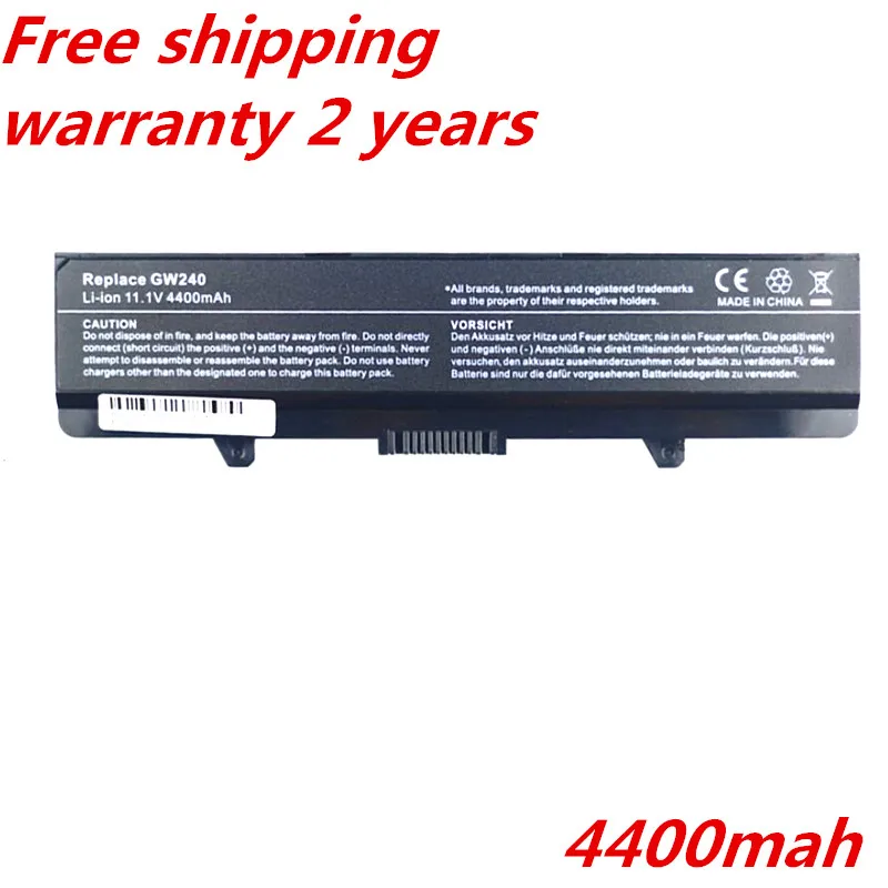

4400mAh Laptop Battery For Dell Inspiron 1525 1526 1545 1440 1750 0CR693 0GW240 0GW241 0GW252 0HP277 0HP297 0RN873