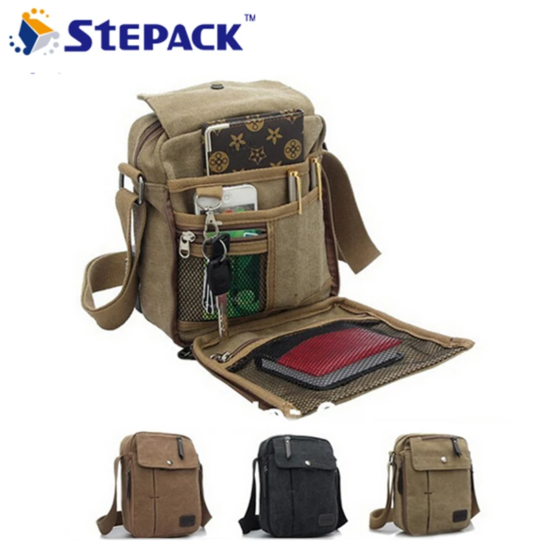

2016 High Quality New Spring Men Messenger Bags Casual Multifunction Men Travel Bags Canvas Shoulder Handbags M212