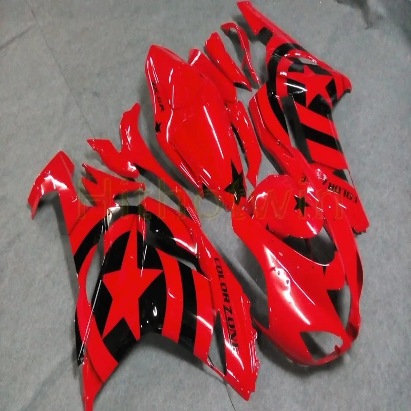 Пользовательские мотоцикла корпуса для ZX 6R 07 08 636 ZX6R обтекатель zx6r 2007 2008 +
