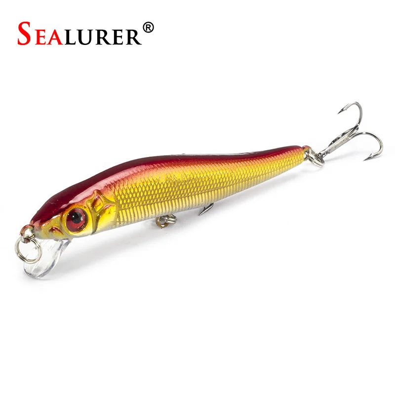 Гольян Crankbait жесткая приманка плотная воблер медленно плавающий Jerkbait Высокое