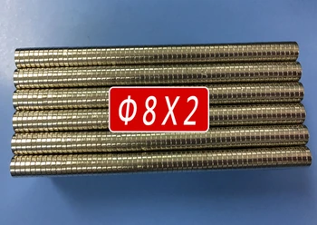 

200pcs/lot Super Powerful Strong Bulk Small Round NdFeB Neodymium Disc Magnets Dia 8mm x 2mm N35 Rare Earth NdFeB Magnet