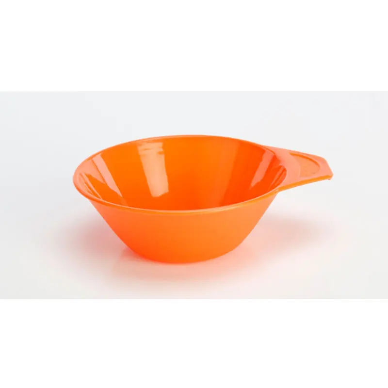 Pp portátil al aire libre Camping vajilla Picnic Camping Bowl contenedor de alimentos fideos tazones naranja/gris
