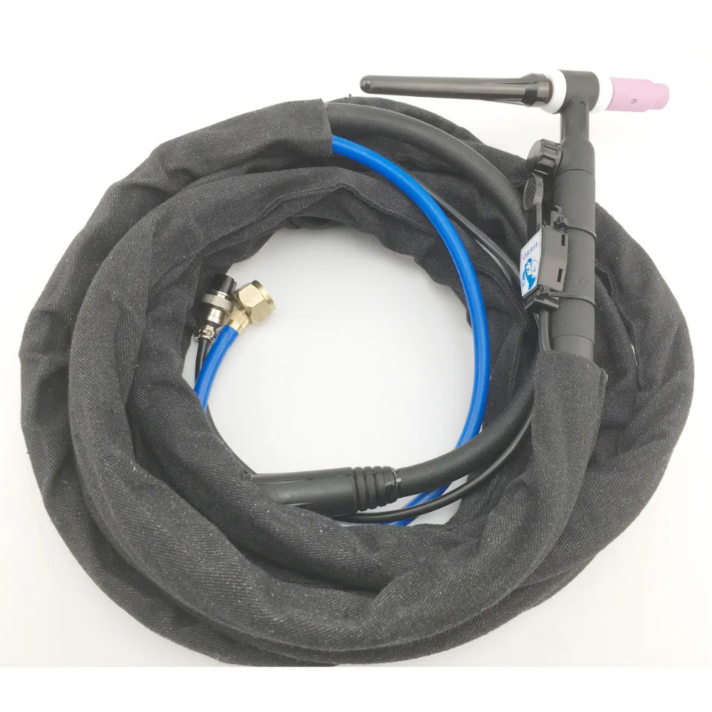 Flex TIG Torch WP 17FV Gas Valve Control Welding Gun 4M Air Cooled 16
