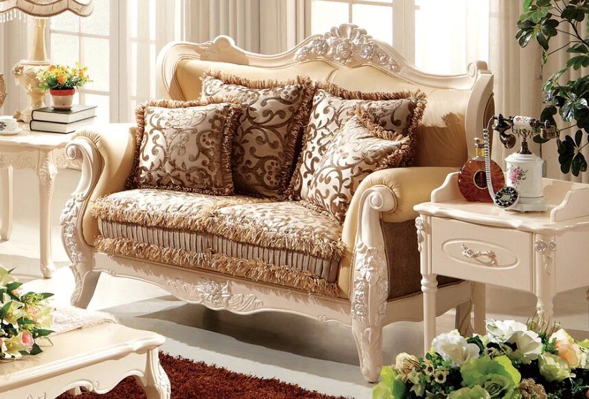 Красивый античный деревянный диван KT112|antique wood sofa|wooden sofasofa fabric |