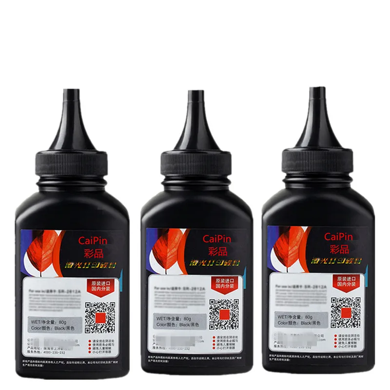 

3 Pack 80G Black Refill Printer Toner Powder Kit Kits For Samsung SCX-4521ML1610 2010 2510 2570 2571 4321 Imported toner power