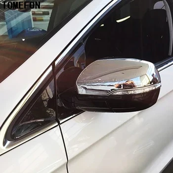 

For Ford Edge 2015 ABS Chrome Side Door Rear View Mirror Cover Trim Garnish Molding Overlay Cover