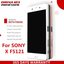 5.0 Original LCD For Sony Xperia X F5121 Lcd Screen Display WIth Touch Glass Digitizer Frame Assembly Replacement Parts 5.0 Original LCD For Sony Xperia X F5121 Lcd Screen Display WIth Touch Glass Digitizer Frame Assembly Replacement Parts