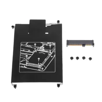 

1Set HDD Caddy Adapter Hard Drive Disk Interface Bracket SSD Cable Connector Laptop Accessory Screw For HP 820 G1 G2 Hot New