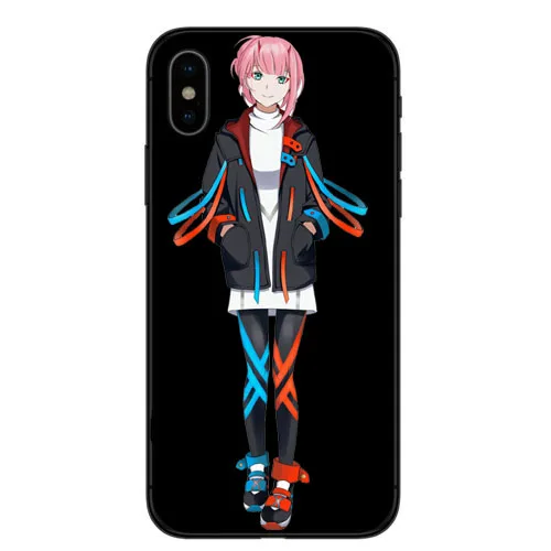 Мягкий термополиуретановый чехол Dois querida na FRANXX аниме Zero Two DIY Pintado Bonito Acessorios для телефона для iphone X 8 7 6 5 4 Plus