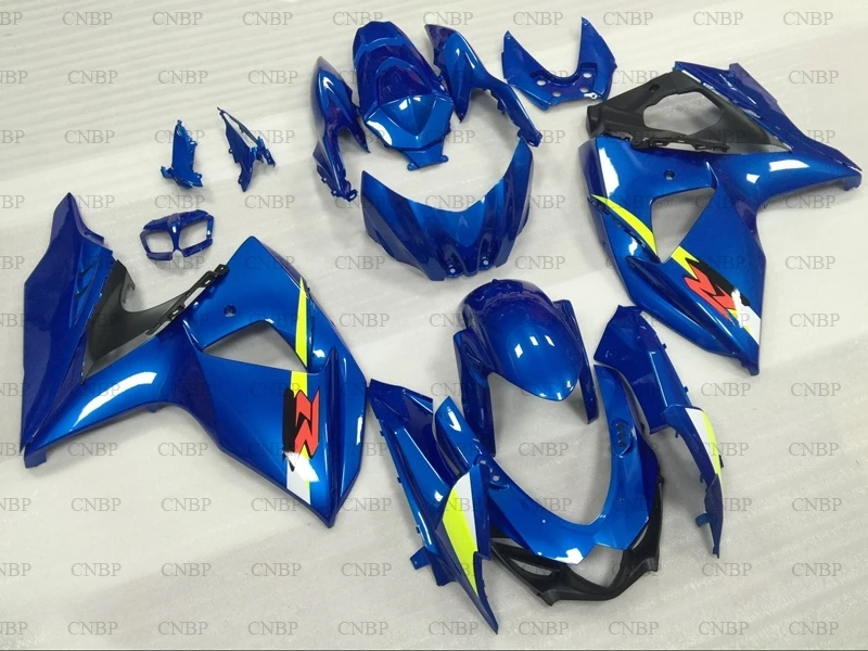 GSXR1000 10 11 Пластик Обтекатели GSX-R1000 2009- K9 синий Abs обтекатель GSXR 1000 11 12 Abs обтекатель