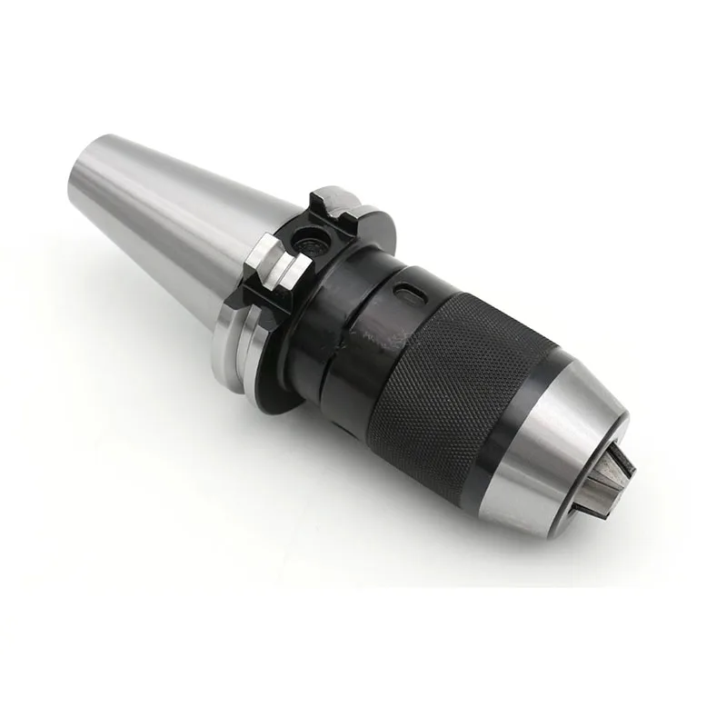 

BT40 APU16 Range:1-16mm BT30 APU13 1-13mm Integrated keyless self tight Drill chuck for milling lathe