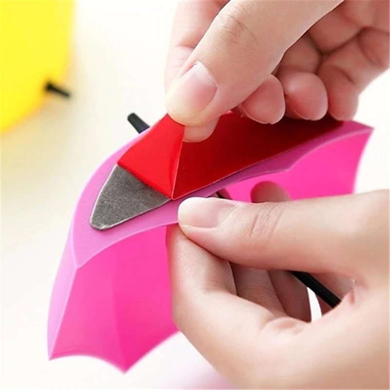 3 шт. креативный красочный зонтик в форме самоклеющиеся Подвесной Настенный крюк для хранения вешалка для ключей вешалка декорационные крючки