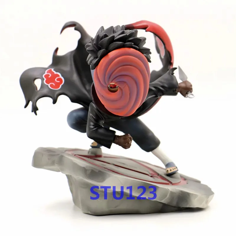 Экшн фигурка Наруто ниндзя Акацуки Hidan Tobi/Uchiha Obito 5 12 дюйма ПВХ Коллекционная