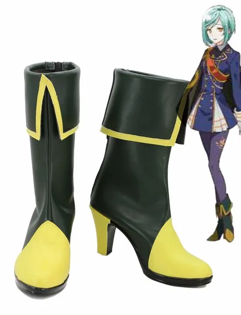 Touken Ranbu Online Game Ichigo Hitofuri Cosplay Shoes Boots Custom Made Touken Ranbu Online Game Ichigo Hitofuri Cosplay Shoes Boots Custom Made